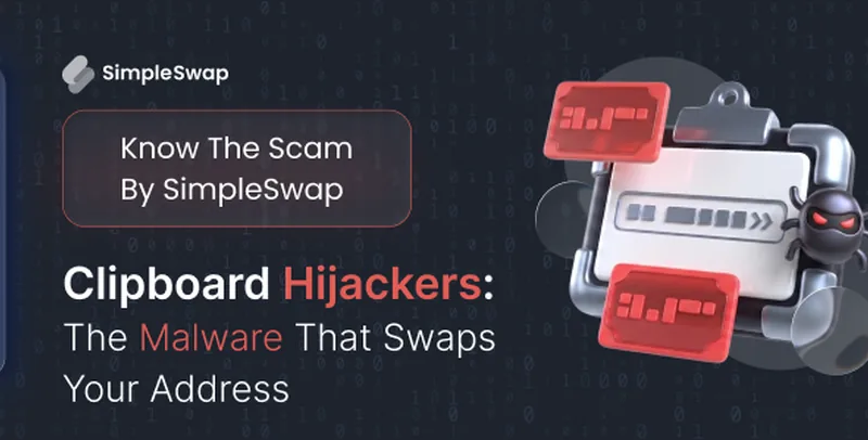 Substitution at paste time — SimpleSwap Know Scam cover